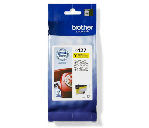 Brother LC427Y yellow do 1500 str. - 721417 - zdjęcie